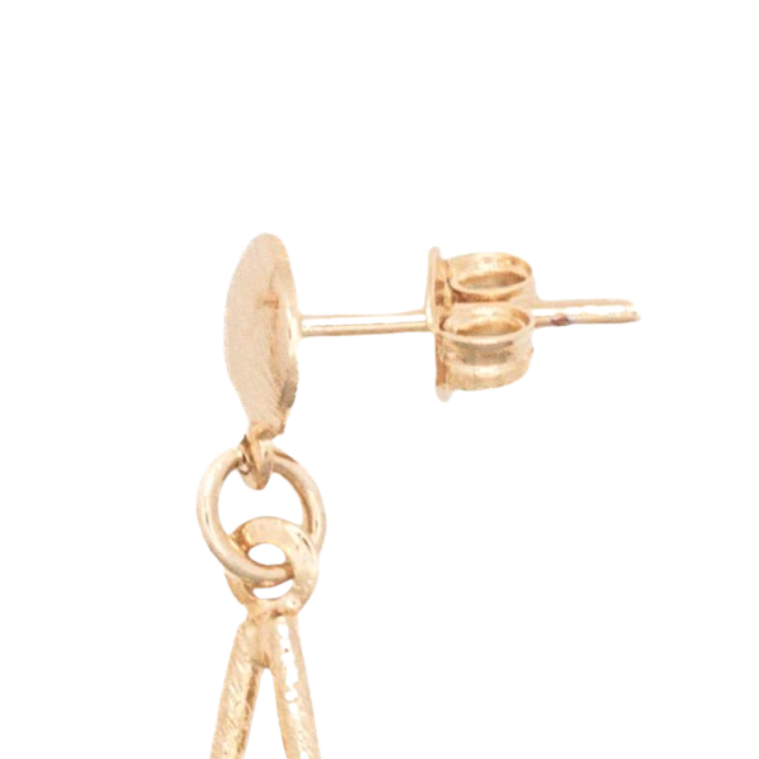 Aretes de Pendulo de Perla