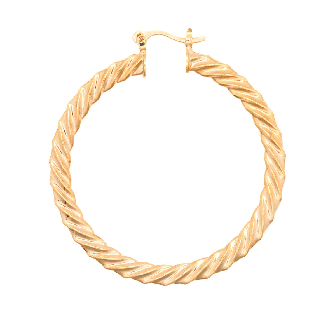 Arracadas Planas Torcidas