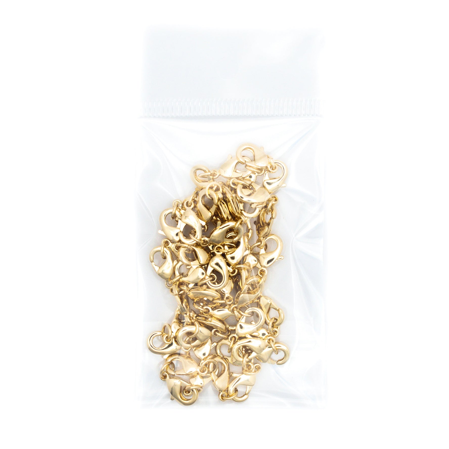 Broche cangrejo 12 mm Bolsa con 50 pz