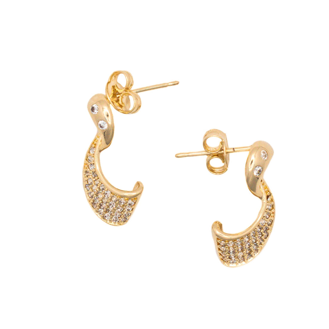Aretes Premium Micro-pave Y Cristales